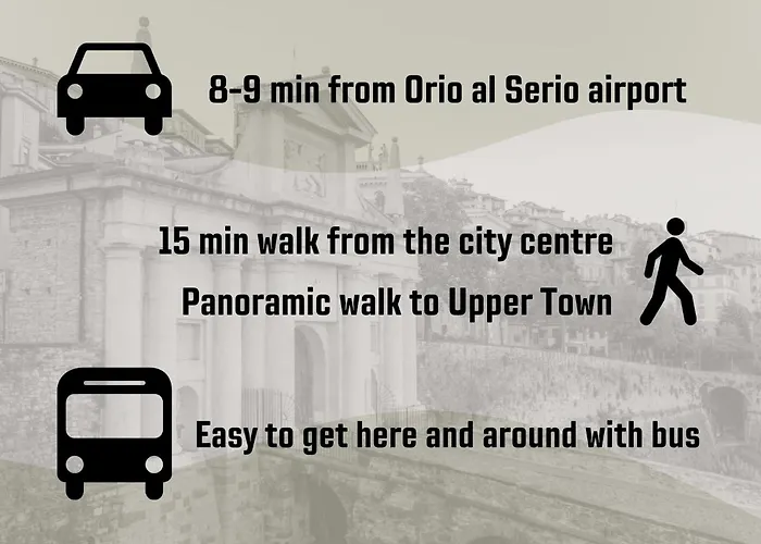 Apartment Zina - - 10 Min From Centre And Airport Bergamo